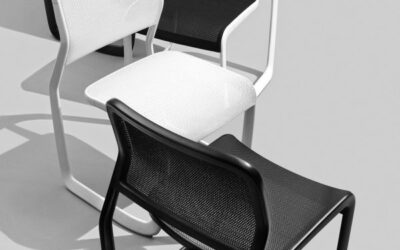 Aluminium Chair Newson sedia Knoll