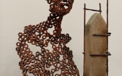 Scultura Bulloni Ferro Cemento euro 400,00