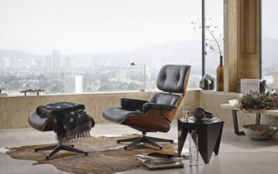 Lounge Chair & Ottoman poltrona Vitra