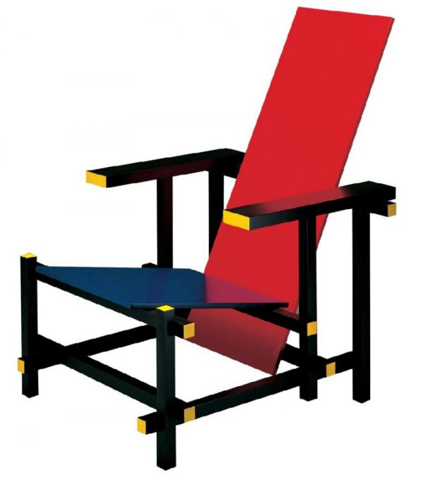 poltrona Red And Blue Cassina Gerrit T. Rietveld
