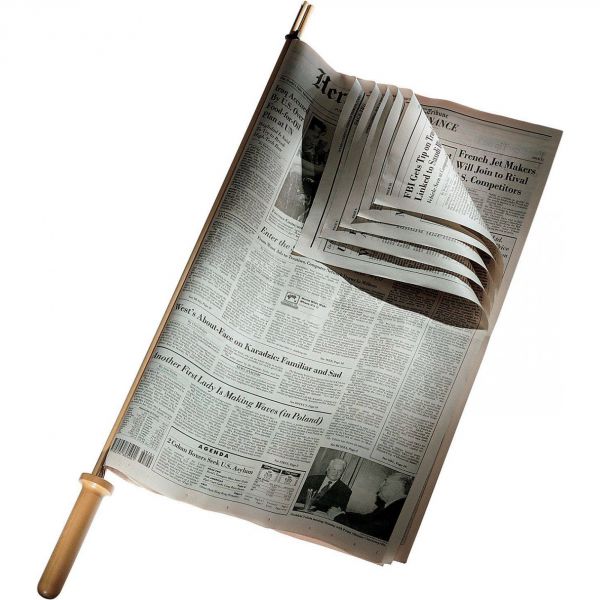 Reggigiornale in legno Alessi Reggigiornale in legno Alessi