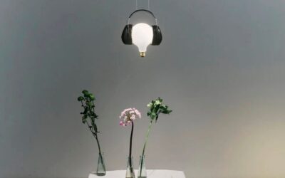 Lampada shhh con cuffia Ingo Maurer